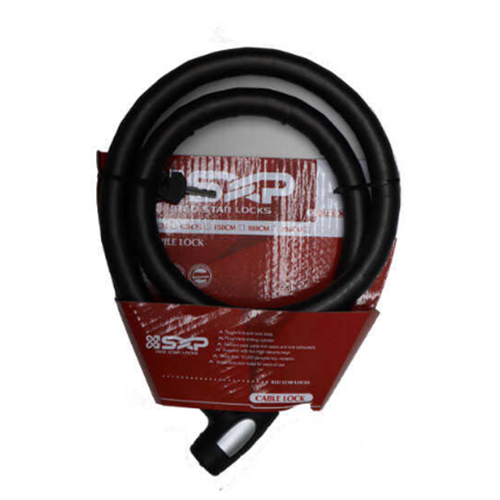 SXP MOTORSİKLET BİSİKLET HALAT KİLİT (180CM)