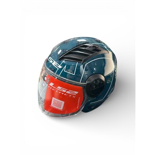 LS2 AİRFLOW YEŞİL-SİYAH (L)