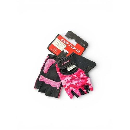 CARRARO KIZ ÇOCUK YARIM ELDİVEN PEMBE (3-8YAŞ)