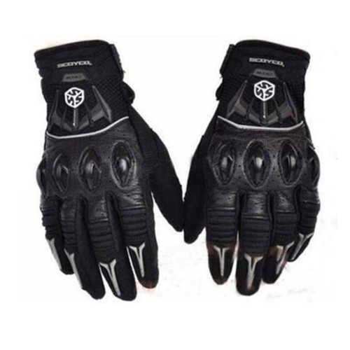 SCOYCO MX40 YAZLIK MOTOSİKLET ELDİVENİ - SİYAH (M)