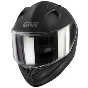 GIVI 50.07 MAT-SİYAH KASK(XL)