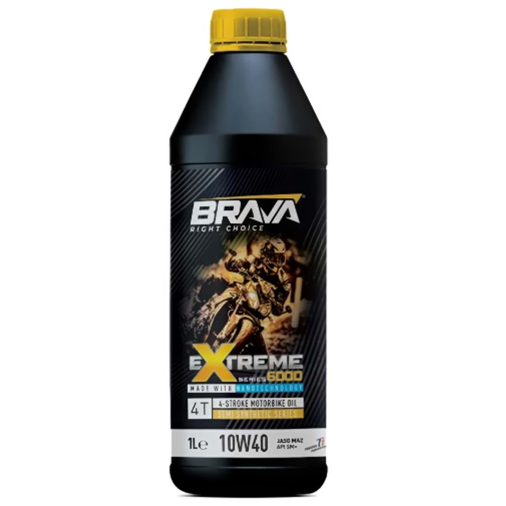BRAVA EXTREME 6000 4T 10W40 MOTOR YAĞI