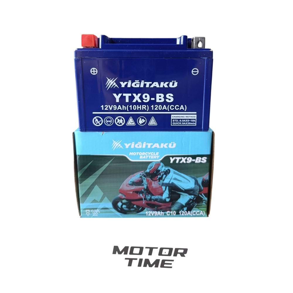 YİĞİT AKÜ 12V9AH YATIK