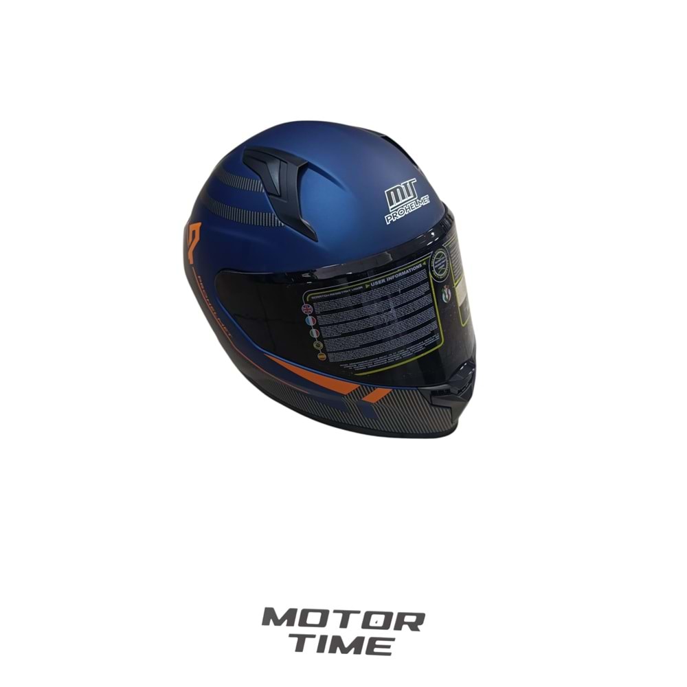 MT BLUE (S) KASK GÜNEŞ GÖZLÜKLÜ