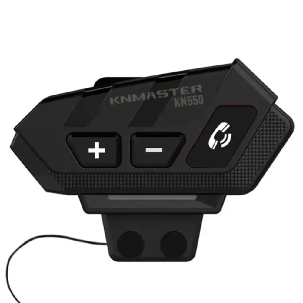 KNMASTER KN550 SİYAH İNTERCOM SETİ
