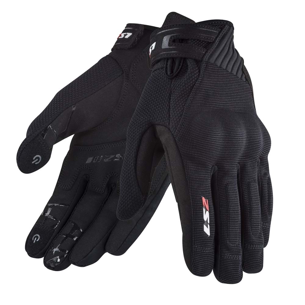 LS2 DART 2 ELDİVEN SİYAH(2XL)
