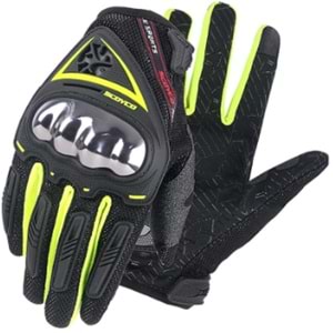 SCOYCO MC44 ELDİVEN SİYAH-SARI (M)