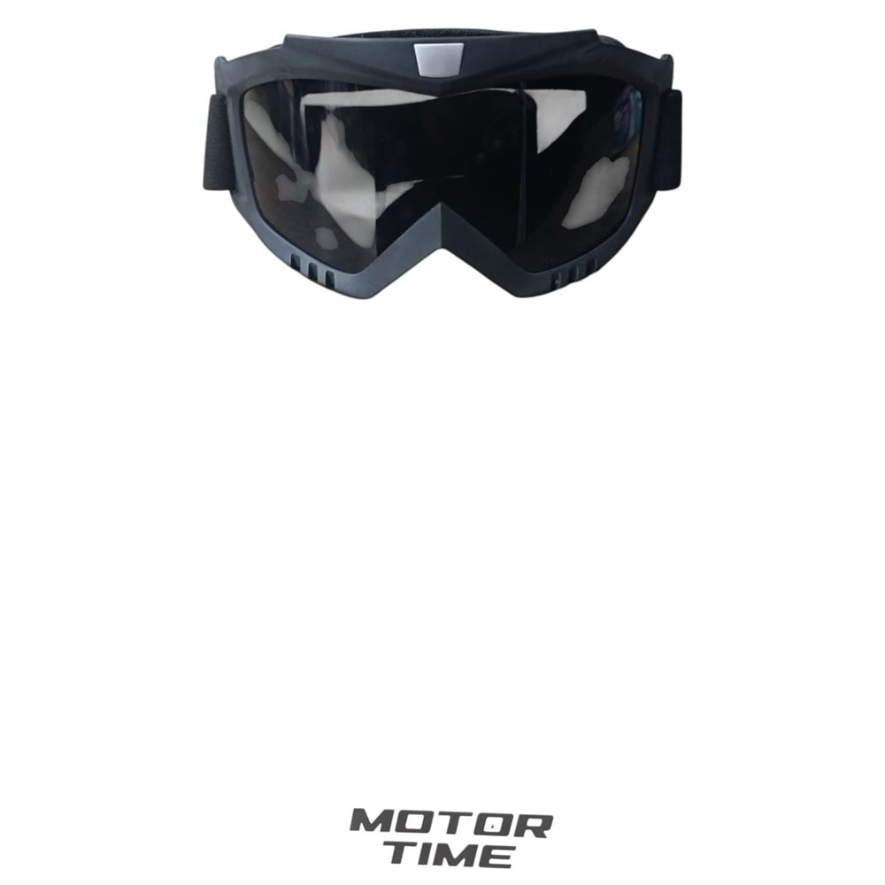 MOTOSİKLET-BİSİKLET KASK GÖZLÜĞÜ SİYAH CAM