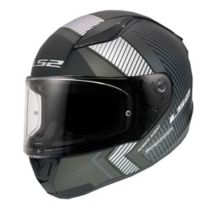 LS2 RAPID 2 EXTRA MAT SİYAH-GRİ KASK (XL)