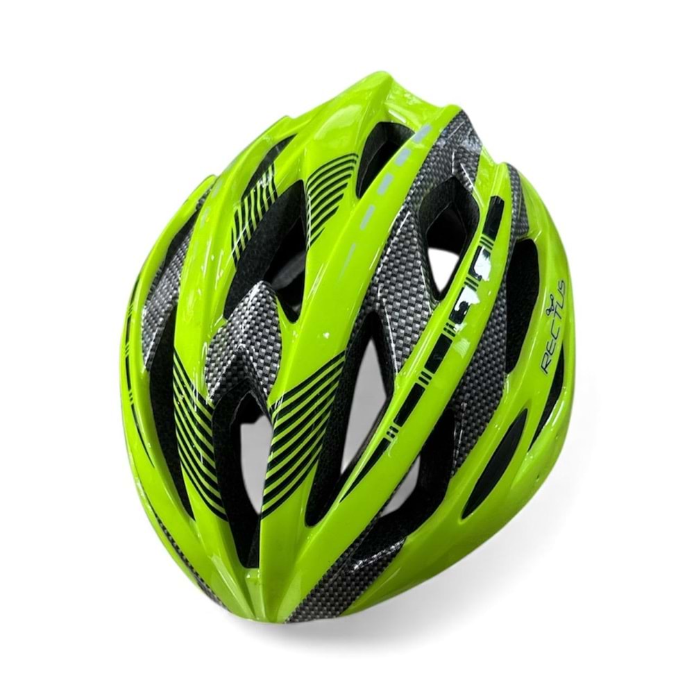 RECTUS SARI BİSİKLET KASKI