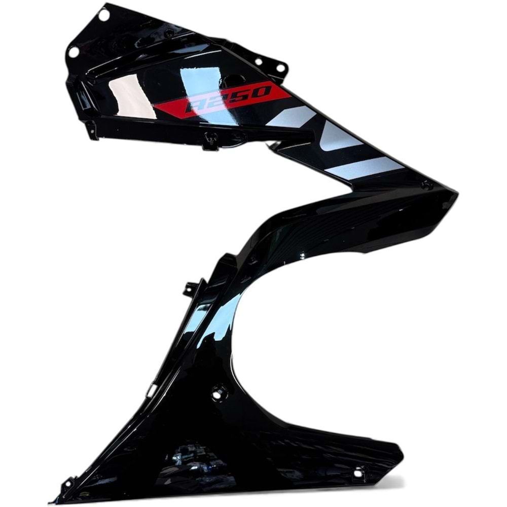 RKS R250 İÇ DİZLİK DEKORU SOL SİYAH-KIRMIZI