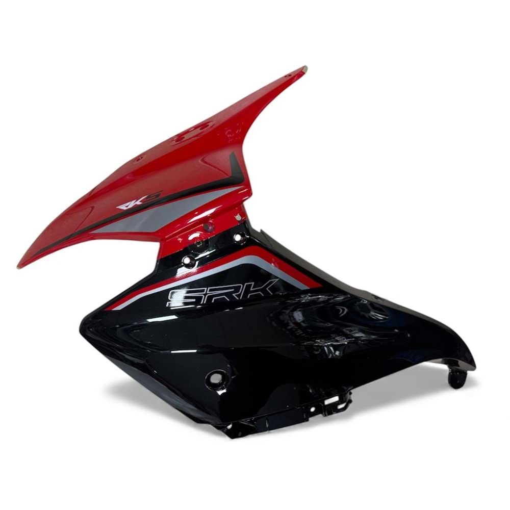 RKS SRK 125 R ÖN FAR PANELİ DEKORU SOL KIRMIZI