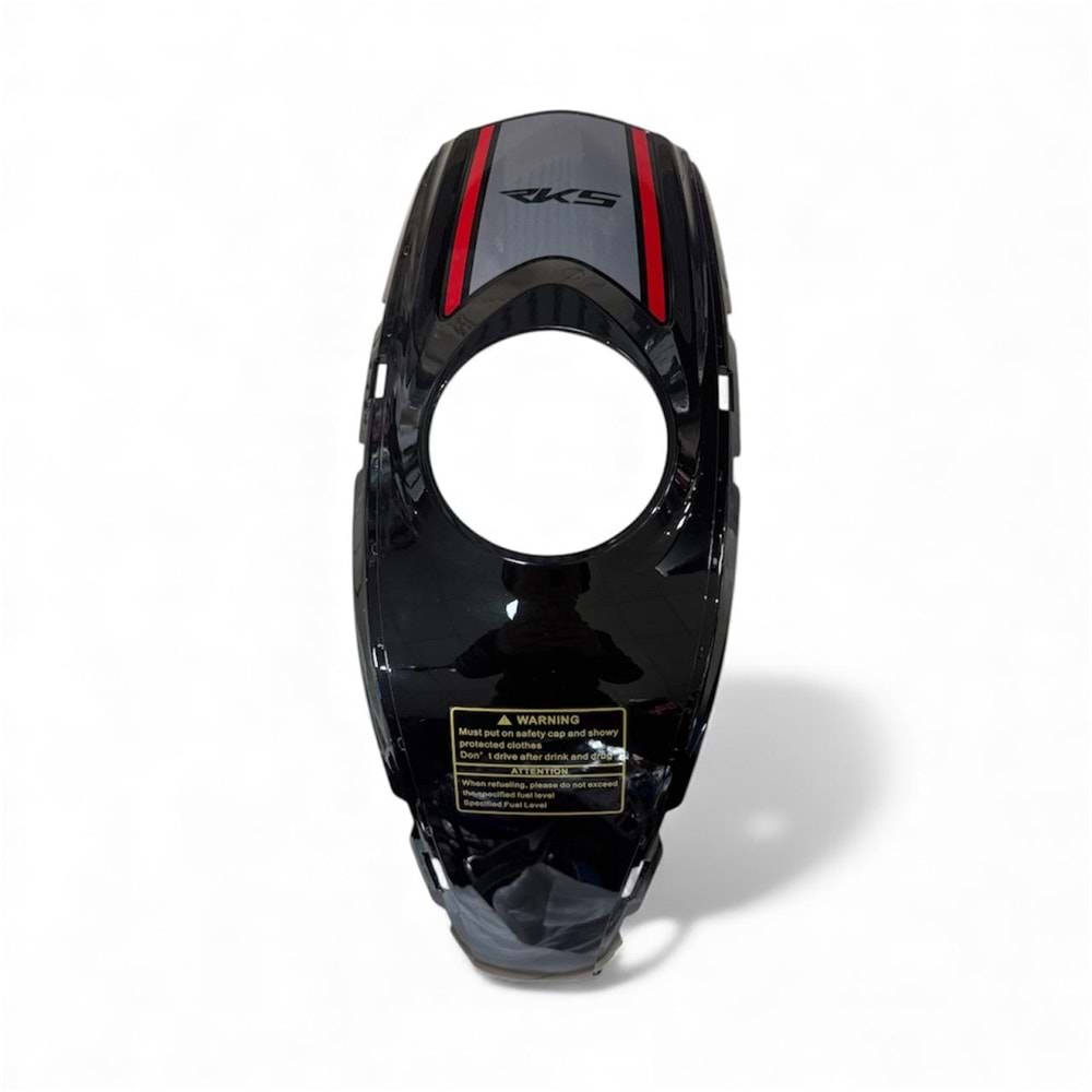 RKS SRK125 R DEPO MUHAFAZASI ÜST SİYAH